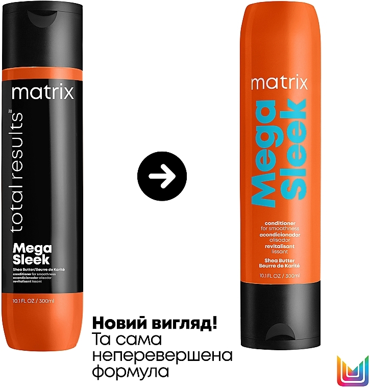 УЦІНКА Кондиціонер для гладкості неслухняного волосся - Matrix Total Results Mega Sleek Conditioner * — фото N2