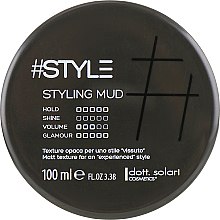 Духи, Парфюмерия, косметика Глина для стайлинга - Dott. Solari Style Black Line Styling Mud