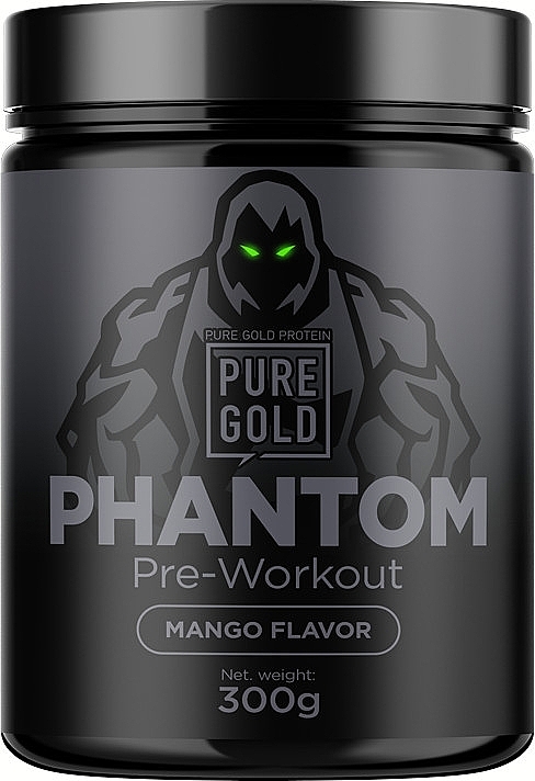 Передтренувальний комплекс "Манго" - PureGold Phantom Pre-Workout Mango — фото N1