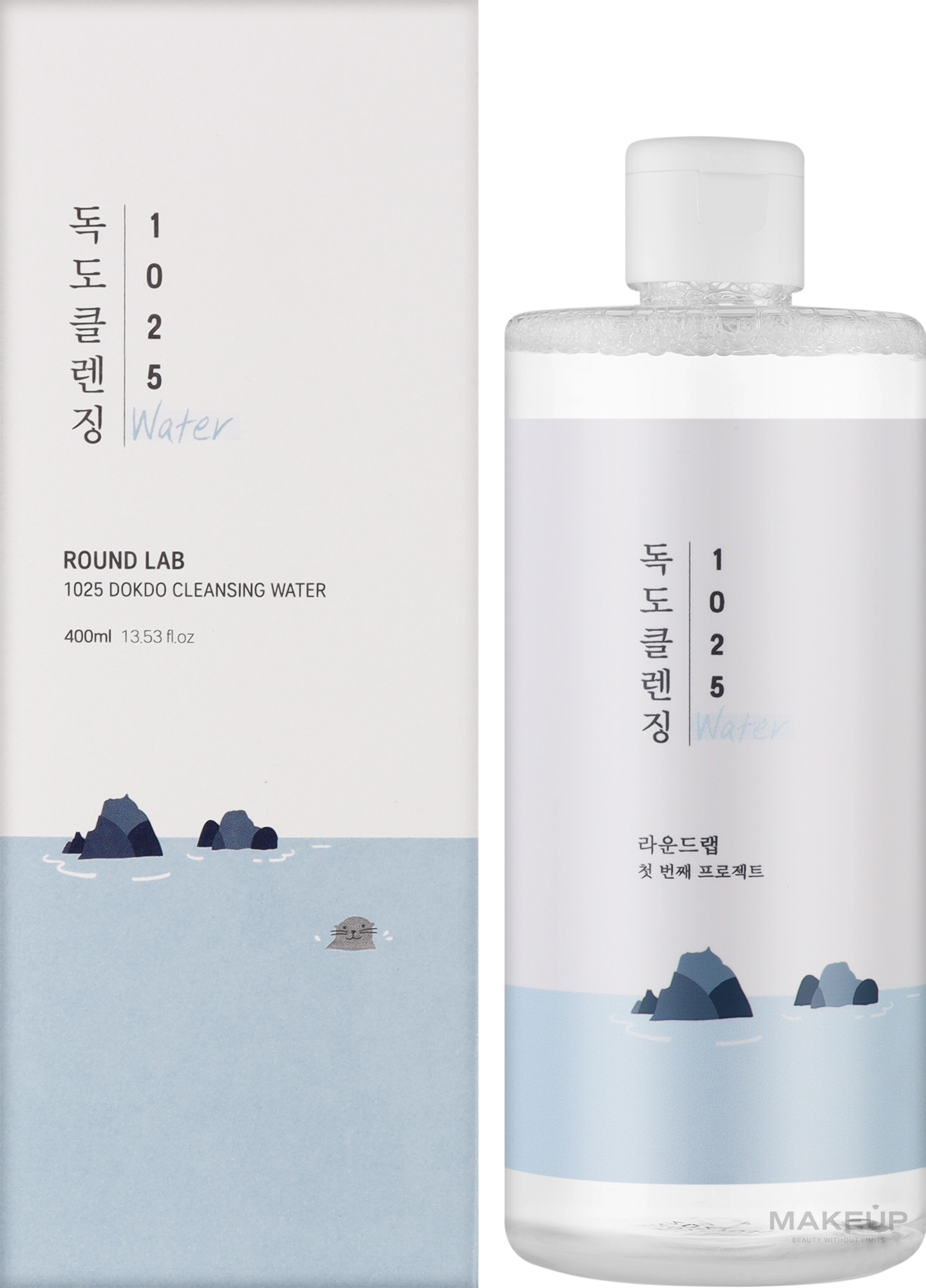 Очищувальна вода для шкіри обличчя - Round Lab 1025 Dokdo Cleansing Water — фото 400ml