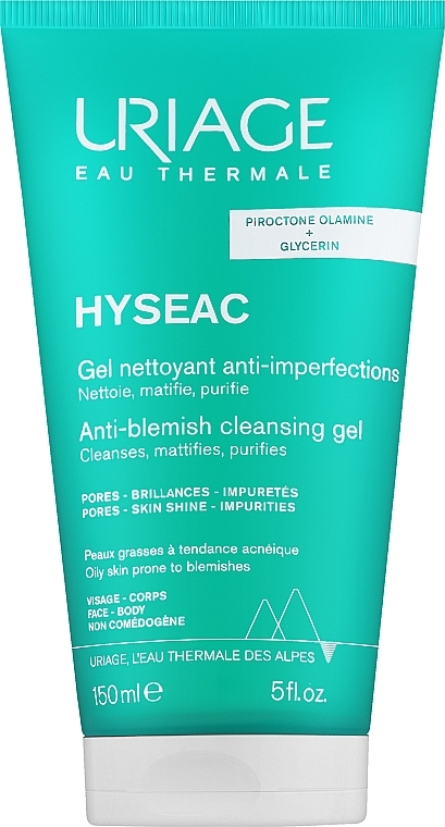 Очищающий гель для умывания - Uriage Hyseac Anti-blemish Cleansing Gel — фото N1