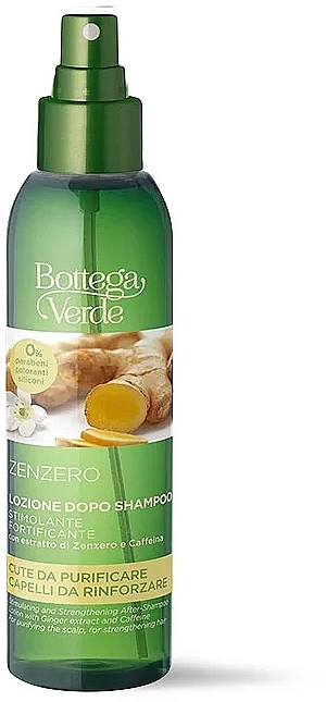 Спрей для волос - Bottega Verde Stimulating And Strengthening After-Shampoo Lotion — фото N1