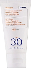 Духи, Парфюмерия, косметика Солнцезащитный крем для лица - Korres Yoghurt Sunscreen Face Cream SPF30