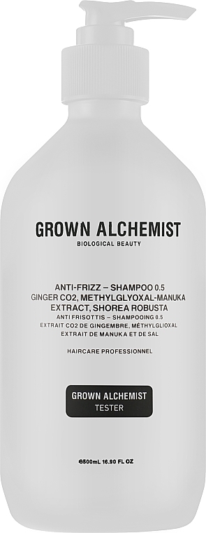 Зволожувальний шампунь для волосся - Grown Alchemist Anti-Frizz Shampoo (тестер) — фото N1