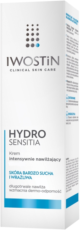 Зволожувальний крем для обличчя - Iwostin Hydro Sensitia Moisturizing Cream SPF15 — фото N2