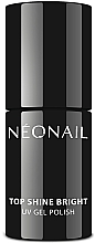 Топ для гель-лака сияющий - NeoNail Professional Top Shine Bright UV Gel Polish — фото N1