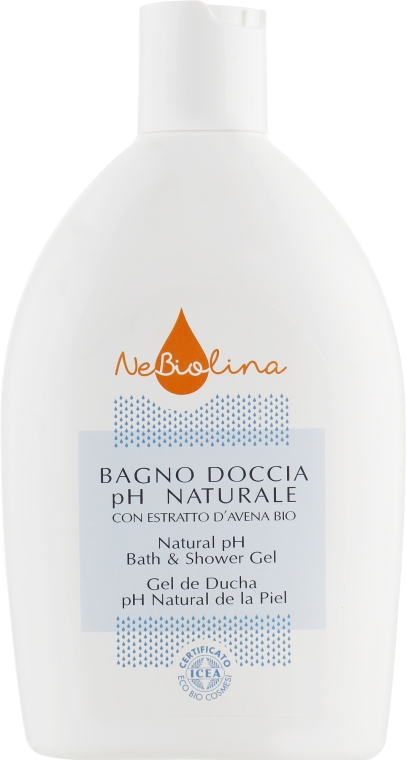 Гель для душу - Nebiolina Natural pH Bath & Shower Gel — фото N1