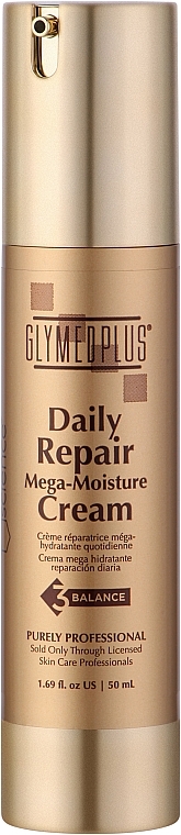 Крем для лица - GlyMed Daily Repair Mega-Moisture Cream 3 Balance — фото N1