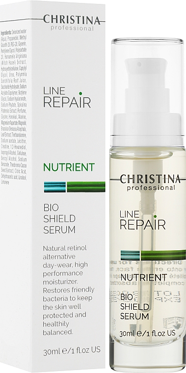Зволожувальна сироватка "Біозахист" для обличчя - Christina Line Repair Nutrient Bio Shield Serum — фото N2