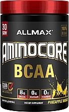 ВСАА с витаминами "Ананас и манго" - AllMax Nutrition Aminocore BCAA Pineapple Mango — фото N1