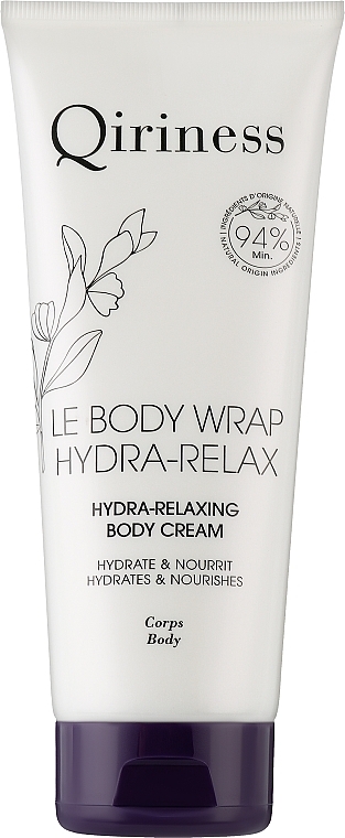 Інтенсивний зволожувальний і регенерувальний крем для тіла - Qiriness Hydra-Relax Body Cream — фото N1
