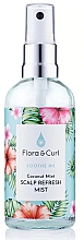 Спрей для кожи головы - Flora & Curl Soothe Me Coconut Mint Scalp Refresh Mist — фото N1