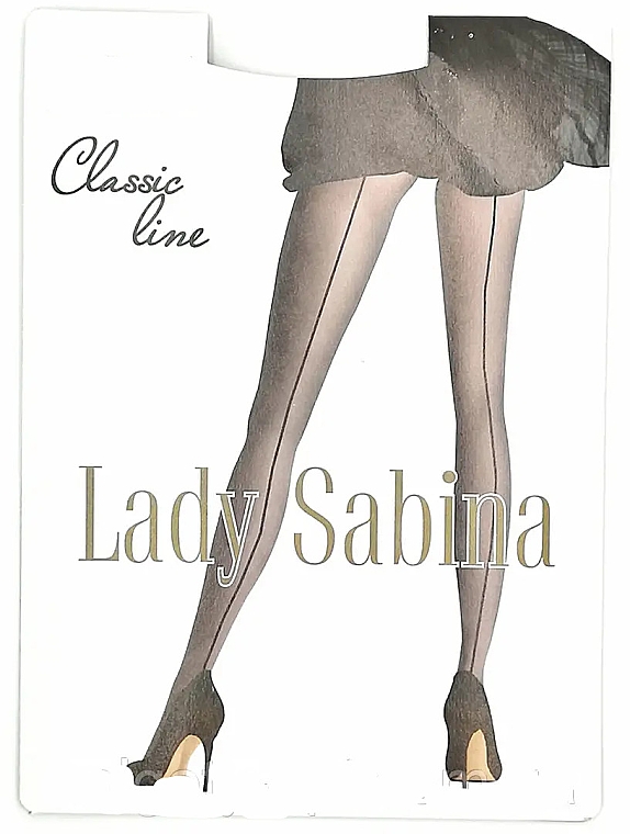 Колготы женские "Classic Line" 40 Den, nero - Lady Sabina — фото N1
