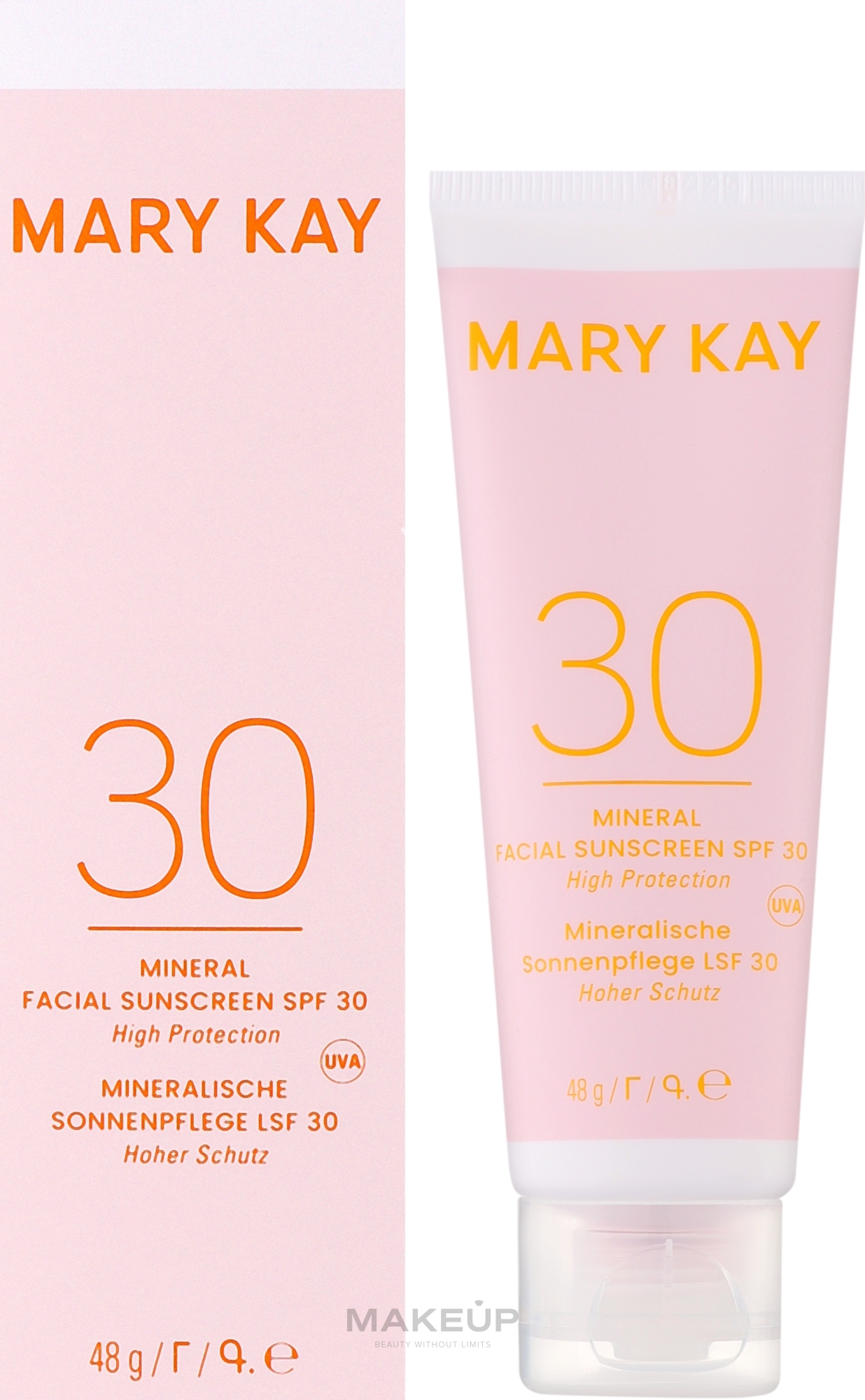 Минеральный солнцезащитный крем - Mary Kay Mineral Facial Sunscreen Broad Spectrum SPF30 — фото 48g