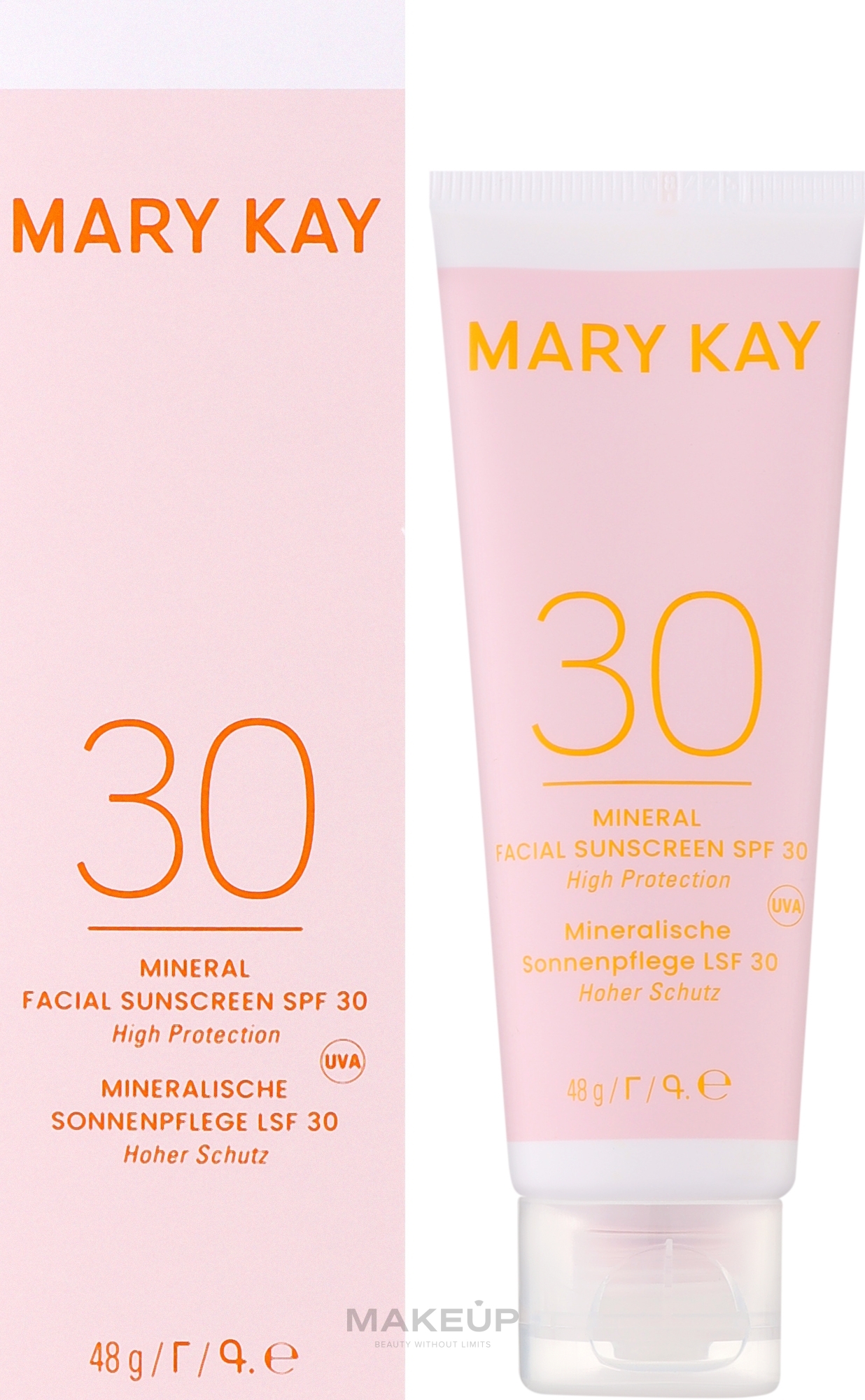 Мінеральний сонцезахисний крем - Mary Kay Mineral Facial Sunscreen Broad Spectrum SPF30 — фото 48g