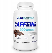 Парфумерія, косметика Харчова добавка "Кофеїн" - Allnutrition Caffeine 200 Power