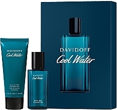 Парфумерія, косметика Davidoff Cool Water - Набір (edt/40 + sh/gel/75ml)