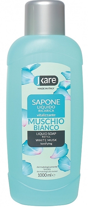 Жидкое мыло "White Musk" - Jkare Liquid Soap (Refill) — фото N1