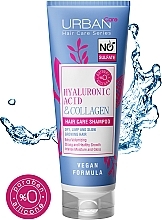 Шампунь для волос с гиалуроновой кислотой - Urban Care Hyaluronic Acid & Collagen Extra Volumizing Strong & Healthy Growth Shampoo — фото N2