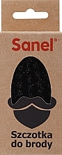 Щетка для бороды, черная - Sanel Beard Brush — фото N2