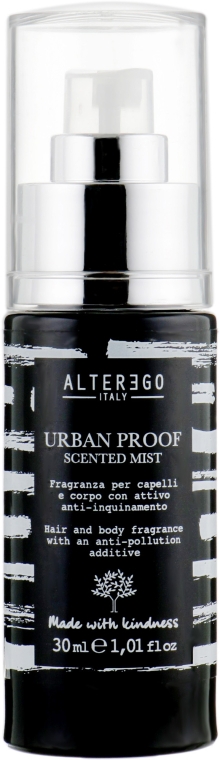 Ароматний спрей для тіла та волосся - Alter Ego Urban Proof Scented Mist — фото N1