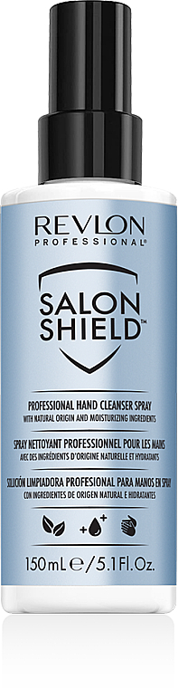 Дезінфекційний спрей для рук - Revlon Professional Salon Shield Hand Cleanser Spray — фото N1