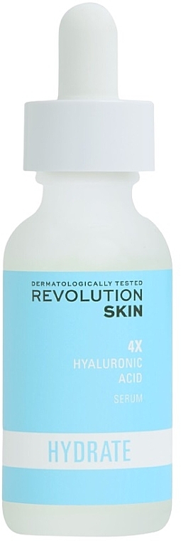 Сыворотка с гиалуроновой кислотой - Revolution Skin 4X Hyaluronic Acid Serum — фото N1