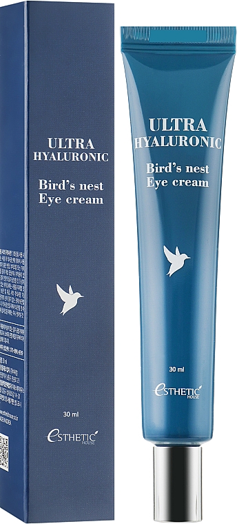 Крем для повік - Esthetic House Ultra Hyaluronic Acid Bird's Nest Eye Cream