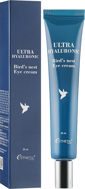 Крем для век - Esthetic House Ultra Hyaluronic Acid Bird's Nest Eye Cream — фото N1