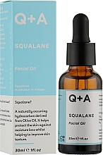 Олія для обличчя "Сквалан" - Q+A Squalane Facial Oil — фото N2