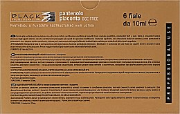 Лосьон для восстановления волос с пантенолом и плацентой - Black Professional Line Panthenol & Placenta Restructuring Hair Lotion — фото N3