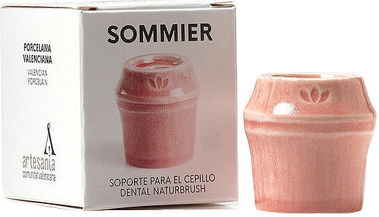 Держатель для зубной щетки, красный - NaturBrush Sommier Toothbrush Holder — фото N1