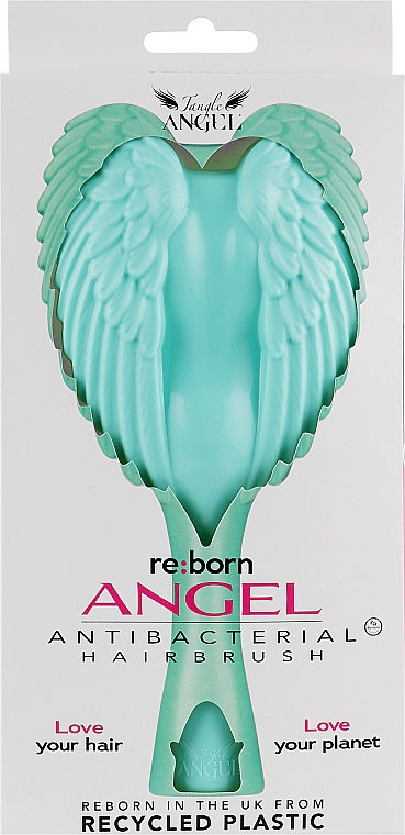 Щітка для волосся, м'ятно-сіра - Tangle Angel Re:Born Aqua * — фото N4