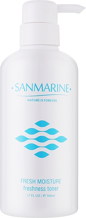 Освіжаючий тонер для обличчя - Sanmarine Fresh Moisture Freshness Toner — фото N1