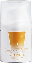 Парфумерія, косметика Нічний крем для обличчя з вітаміном C - Ed Cosmetics Vitamin C Night Cream