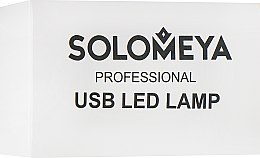 Духи, Парфюмерия, косметика Профессиональная микро LED-лампа для полимеризации гель-лаков, розовая - Solomeya