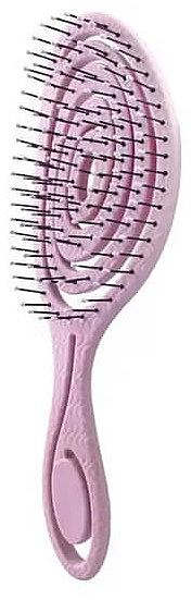 Биоразлагаемая щетка для волос, розовая - Yeye — фото N1