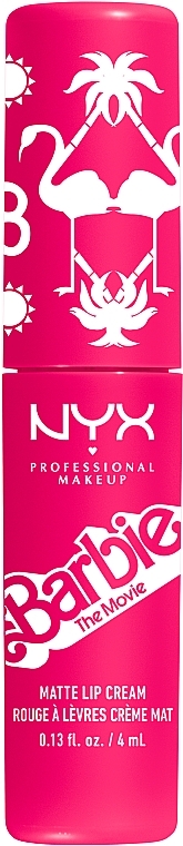 Матова рідка кремова помада для губ - NYX Professional Makeup Barbie Limited Edition Collection Matte Lip Cream — фото N2