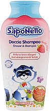 Парфумерія, косметика Шампунь і гель для душу для дітей - SapoNello Shower and Hair Gel Red Fruits