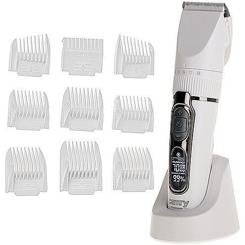 Машинка для стрижки волос с ЖК-дисплеем - Camry Premium Hair Clipper CR 2841 — фото N4