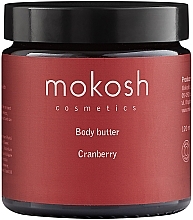 Духи, Парфюмерия, косметика Масло для тела "Клюква" - Mokosh Cosmetics Body Butter Cranberry
