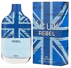 Fcuk Rebel Him - Туалетна вода — фото N2