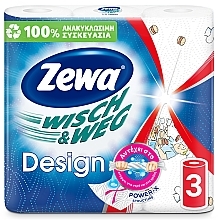 Духи, Парфюмерия, косметика Бумажные полотенца - Zewa Wisch Weg Design Power-X