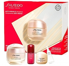 Парфумерія, косметика Набір, 4 продукти - Shiseido Benefiance Anti Wrinkle Program Set