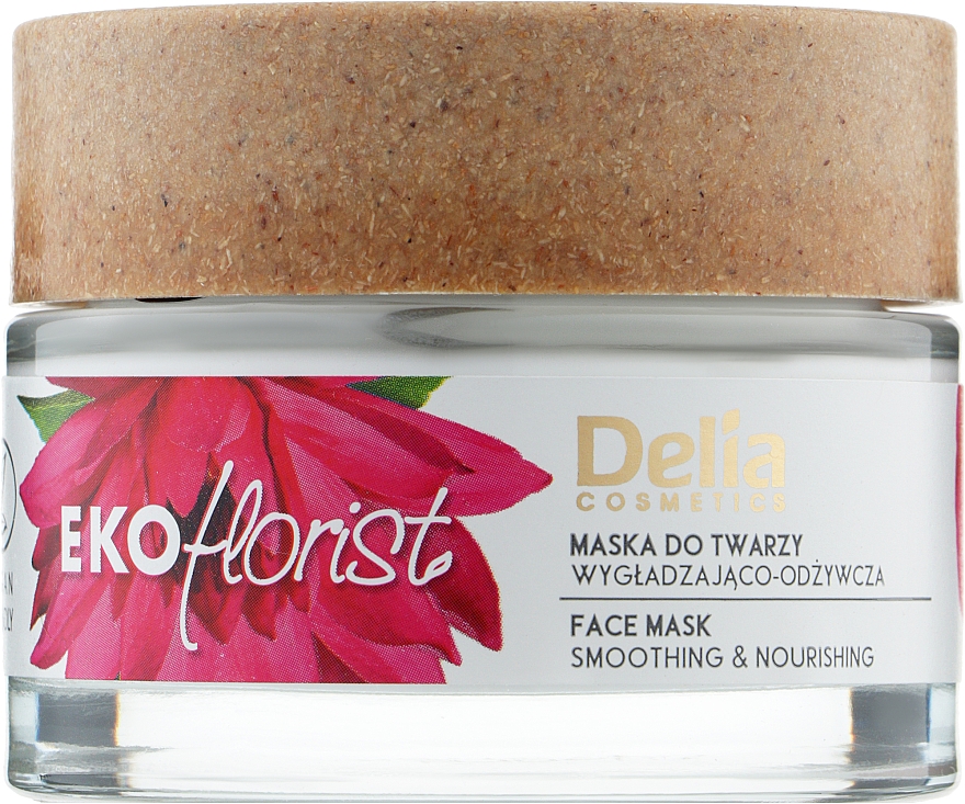Разглаживающая и питательная маска для лица - Delia Cosmetics Ekoflorist — фото N1