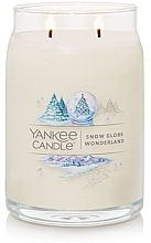 Ароматична свічка у банці - Yankee Candle Snow Globe Wonderland Large Glass Candle — фото N2