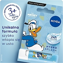 Гігієнічна помада для губ - NIVEA Donald Duck Disney Edition — фото N3