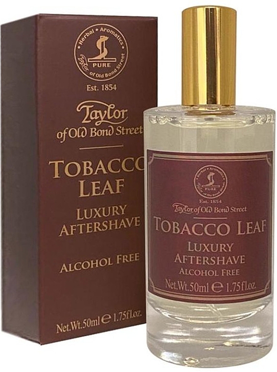 Taylor of Old Bond Street Tobacco Leaf Aftershave Lotion - Лосьон после бритья — фото N1