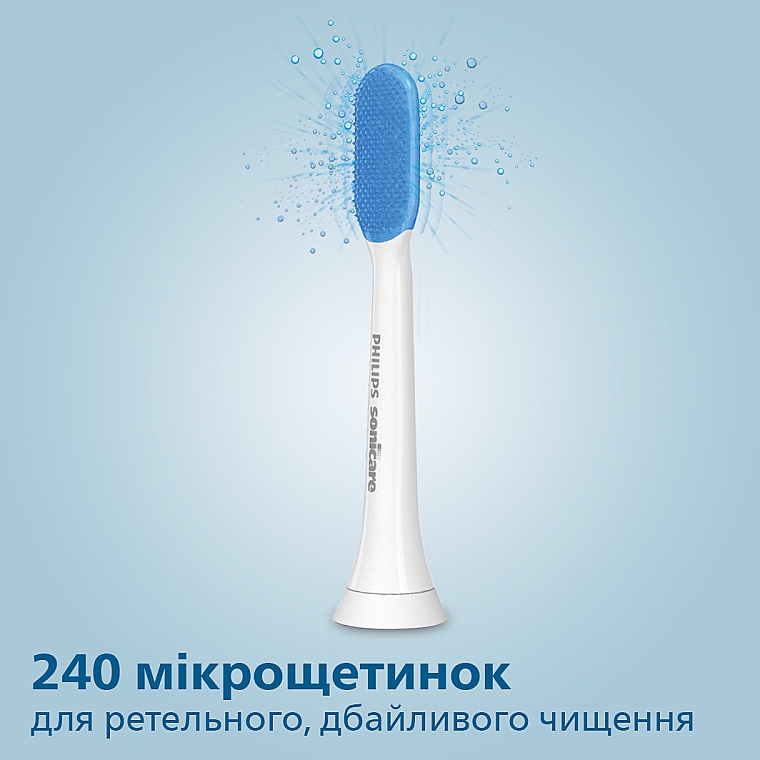 Насадки для электрической зубной щетки для чистки языка - Philips TongueCare + HX8072/01 — фото N5
