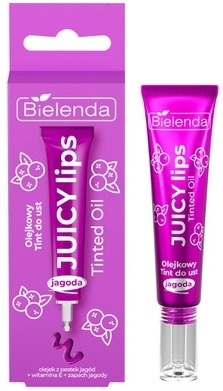 Олія-тінт для губ "Ягоди" - Bielenda Juicy Tint Lip Oil — фото 10g